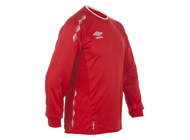 UMBRO UX-1 Trn Sweater Rød/Hvit XXL Teknisk treningsgenser 